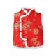 thumbnail image 1 of Gibobby Chaqueta de Forro Polar para bebés niñosChaleco de lana para niños pequeños, abrigo de Año Nuevo chino sin mangas, Tops Tang tradicionales, abrig(Rojo, 4-5 Años), 1 of 3