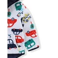 thumbnail image 3 of WIBACKER Toddler Polar Fleece Jacket Hooded Baby Boys Autumn Winter Long Sleeve Thick Warm Outerwear - Car, 3 of 7