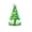 Green-GN-home supplies, variant on ABPWLY Toys Growing Crystal Christmas Tree Science Kit Novelty Educational Party Toy Holiday Decoration Gift for Kids Sensory Toys