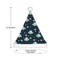 thumbnail image 3 of Cauagu Galaxy With Ufo for Adult Christmas Hat,1-Pack Xmas Holiday Hat Santa Hat for Women & Men Festive Headwear Accessories Fit for Christmas/New Year/Party, 3 of 6