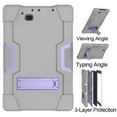 thumbnail image 5 of Goldcherry for RCA Viking Pro Case/ Rca Atlas Pro Hybrid Shockproof Anti-Impact Cover Built in Kickstand For RCA 10 Viking Pro RCt6a03w13 10.1" / Rca Atlas Pro 10.1" Rct6B06 P23H(Gray+Purple), 5 of 7