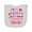 AC-Heather Grey, variant on Inktastic Valentine's Day I'm My Daddy's Girl and My Mommy's World Newborn Bib