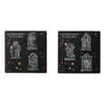 thumbnail image 1 of Halloween Refrigerator Witch Pumpkin Skeleton Stickers Decorative Fridge Set For Home Kitchen Party 6PCS, 1 of 6
