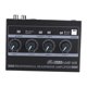 thumbnail image 5 of amplificador de auriculares,Amplificador de auriculares de 8 canales compacto de bajo ruido,amplificador de auriculares portátil RCA 3.5mm 6.35mm,amplificador de voz auxiliar control de Baoblaze amplificador de auriculares, 5 of 8