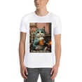 thumbnail image 4 of Solid ColorCat Oversize T-shirts For Women Basic Plus Tees Baggy t Shirts, 4 of 5