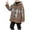Brown, variant on ibuvkizy Boys Girls Winter Coat,Boys' Woolen Coat for Winter Children's Coat with Thick Woolen Fabric Medium to Long Winter Clothing Gray,2 Years