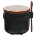 thumbnail image 2 of Ceramic Seasoning Storage Canister Kitchen Spice Container With Spoon And Lid Food-grade Ceramic Spice Jar, 2 of 5