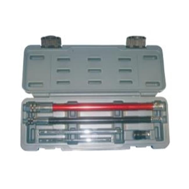 K Tool International Steckschlüssel-Set – 15-teilig, 3/20,3 Cm Antrieb, 12-Point Flach Metrisch, Auf Metallschiene