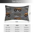 thumbnail image 2 of Yiaed Construction Machines Print Brushed Microfiber Envelope Pillowcases, Standard,Envelope Closure Pillow Cases(No pillow core)-16"x24", 2 of 6