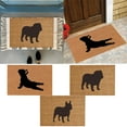 thumbnail image 4 of French Doormat for Dog Lovers Non- Large Entryway Rug Outdoor Indoor Welcome Mat, 4 of 4