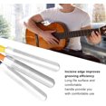 thumbnail image 3 of Archivo de ranura de guitarra para ukelele bajo de acero inoxidable de doble cara, 3 of 7