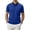 blue, variant on Men's & Big Men's Poly Polo with Short Sleeves, Slim-fit Polo Shirt, Sizes M-3XL