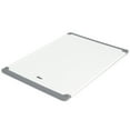 thumbnail image 3 of Oster Bergen 17x12 Inch Rectangular Plastic Cutting Board in White with Non-Slip Feet, 3 of 6