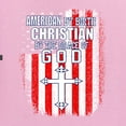 thumbnail image 6 of Wild Bobby, American by Birth Christian by The Grace of GOD Inspirational/Christian Unisex Graphic Hoodie Sweatshirt, Light Pink, Large, 6 of 6