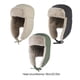 thumbnail image 2 of Bewildely Sombrero de bombardero de invierno para hombres y mujeres, casco cálido con forro de felpa para exteriores, gorro grueso para mantener el calor, Suministros térmicos Verde Bewildely HA070833-03, 2 of 6