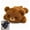 Brown Bear, variant on Magnetic Plush Cat Car Decor, 14cm Kawaii Stuffed Animal Ornament for Car Exterior, Cute Magnetic Decoration for Dashboard, Side Mirror, Refrigerator, Locker, for Cats Lovers (Black Cat)