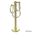 thumbnail image 5 of Vanity Top 3 Towel Ring Guest Towel Valet - Polished Chrome / Grooved, 5 of 5
