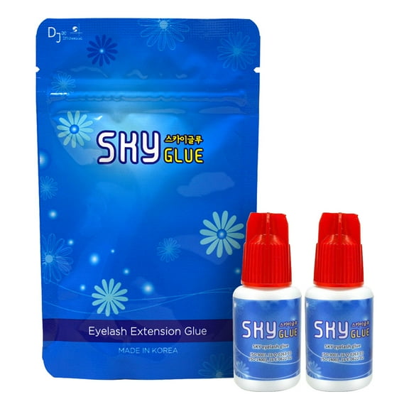 Sky Glue Eyelash Extension Glue S  (2 Glues in 1 Pack)
