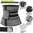 thumbnail image 5 of COMFREE Long Torso Sauna Waist Trainer Corset Sweat Belt for Women Compression Cincher Band Workout Fitness, 5 of 6