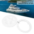 thumbnail image 3 of 6-Inch Round Boat Deck Plate - Detachable Circular Inspection Hatch Cover for Yachts, Marine Boats, and Kayaks - ABS Material with Excellent Sealing Performance, 3 of 7