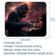 thumbnail image 5 of PhooArto Comfortable Mouse Pad Gorilla Piano Galaxy Desktop Mousepad , 21 x 25 cm Mouse Mat, Non-Slip Rubber Base, Improves Speed and Precision, 5 of 7