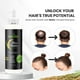 thumbnail image 3 of Herbishh Rice Water Hair Growth Shampoo - 400ml with Power of Castor Oil, Argan & Coconut Oil & Biotin | All Hair Type | Hair regrowth for Thinning Hair, Moisturizing & Volumizing | Silicone Free, 3 of 8