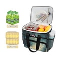 thumbnail image 2 of FORMRS Insulated Cooler Bag 24 Cans Capacity Soft Leakproof Lunch Box with Side Pockets, Night Forest Scene, 2 of 7