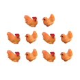 thumbnail image 1 of 10pcs Resin Figurines – Miniature Tabletop Decor for Home, Living Room, and Office – Cute Craft Ornament for Micro Landscape Adornment, 1 of 2