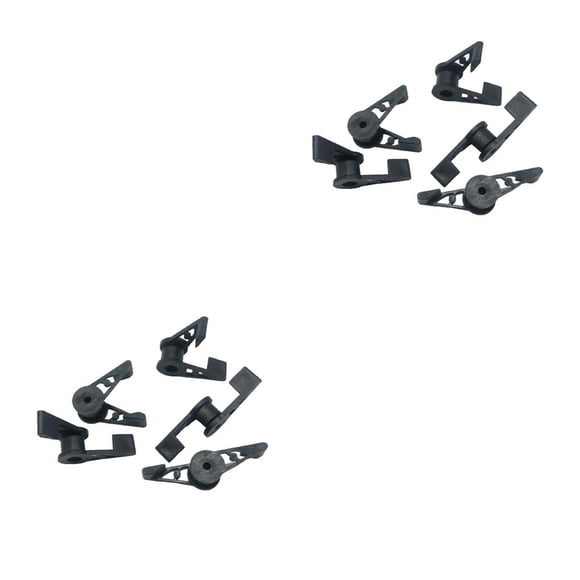 Bearachild 10 Pieces Climbing Plant Training Clips Support Stress Vegetable Guide Grow Office Home Low Trainer Indoor Outdoor Fruit Type2 NO2 Bearachild CBP216972