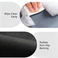 thumbnail image 3 of Hengbo Non Slip Bath Mat 16x24 Inch Oval Diatomaceous Earth Quick Dry Absorbent Shower Mat for Bathroom Kitchen, 3 of 8