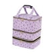 thumbnail image 3 of Estuche organizador de esmaltes de unas Yuyangstore caja organizadora de 3 capas PU, 3 of 8