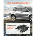 thumbnail image 2 of KFFKFF Rear Shock Absorber Strut Assembly, Set of 2 with Coil Spring, Compatible with 2007-2012 Dodge Caliber Models, Automotive Replacement for OE 172401, 2 of 9