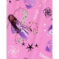 thumbnail image 5 of Disney Asha Star Toddler Girls T-Shirt and Leggings Outfit Set White / Purple 4T, 5 of 5