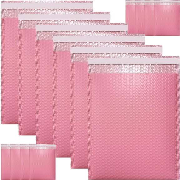 BESTOYARD 20Pcs Padded Bubble Mailers Waterproof Anti Static Release Paper for Couriers