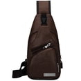 thumbnail image 4 of Mochila Cruzada de Cuero (Café) Bluelander Mochila Cruzada de Cuero, 4 of 4
