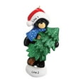 thumbnail image 4 of Personalized Animal Ornaments 2024 - Black Bear Hugging Christmas Tree Ornament. Animal Lover Gifts, 4 of 10