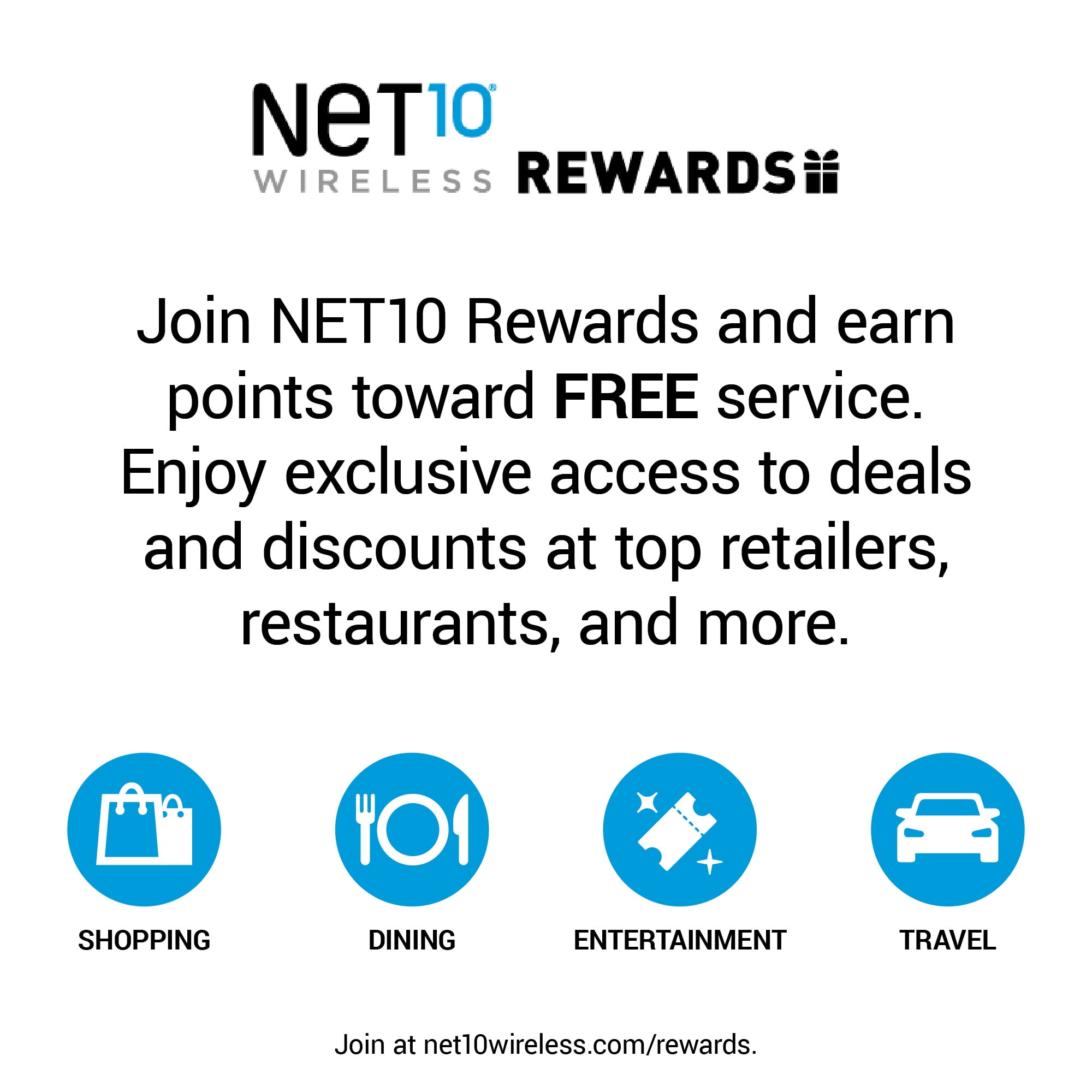 Buy NET10 Wireless 130 SuPer Unlimited Family & Friends 30Day Plan