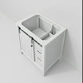 thumbnail image 5 of Lexora Home Marsyas 30" Vanity Cabinet in White, 5 of 9