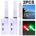 thumbnail image 1 of 2 Uds Caña Electrónica Pesca Barra Luminosa Alarma Mordedura Ligera para Nocturna, 1 of 7