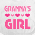thumbnail image 4 of Inktastic Granna Girl Granddaughter Girls Baby Bib, 4 of 4