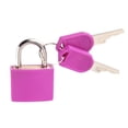 thumbnail image 5 of Colaxi 2xMini Steel Padlock Suitcase Daily Travel Padlock with 2 Keys Pink 2 Pcs, 5 of 10