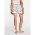 thumbnail image 4 of Joyspun Women's Woven Pajama Boxer Shorts, 3'' Inseam, Sizes XS-2X, 4 of 6