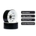 thumbnail image 2 of 2PCS 1/10 RC Crawler Zinc Alloy 1.9inch Beadlock Wheel Rims for Traxxas Hsp Redcat Rc4wd Tamiya Axial scx10 D90 Hpi RC Crawler, 2 of 7