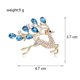 thumbnail image 2 of 1 Uds. Broche de ciervo, broche de ciervo con diamantes de agua, broche de animal moderno y atmosférico, suéter para traje, broche fijo, 2 of 4