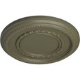 thumbnail image 3 of Ekena Millwork 12 5/8"OD x 1 1/8"P Federal Roped Small Ceiling Medallion (Fits Canopies up to 6"), Hand-Painted Spartan Stone, 3 of 7