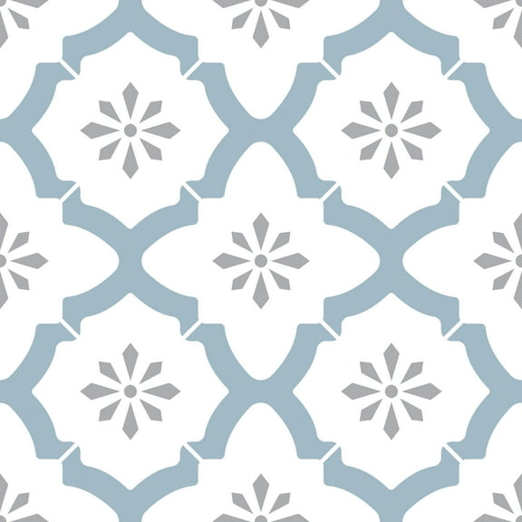 FloorPops Alfama 12 in. x 12 in. Peel and Stick Virgin Vinyl Floor Tiles (10-Pack)