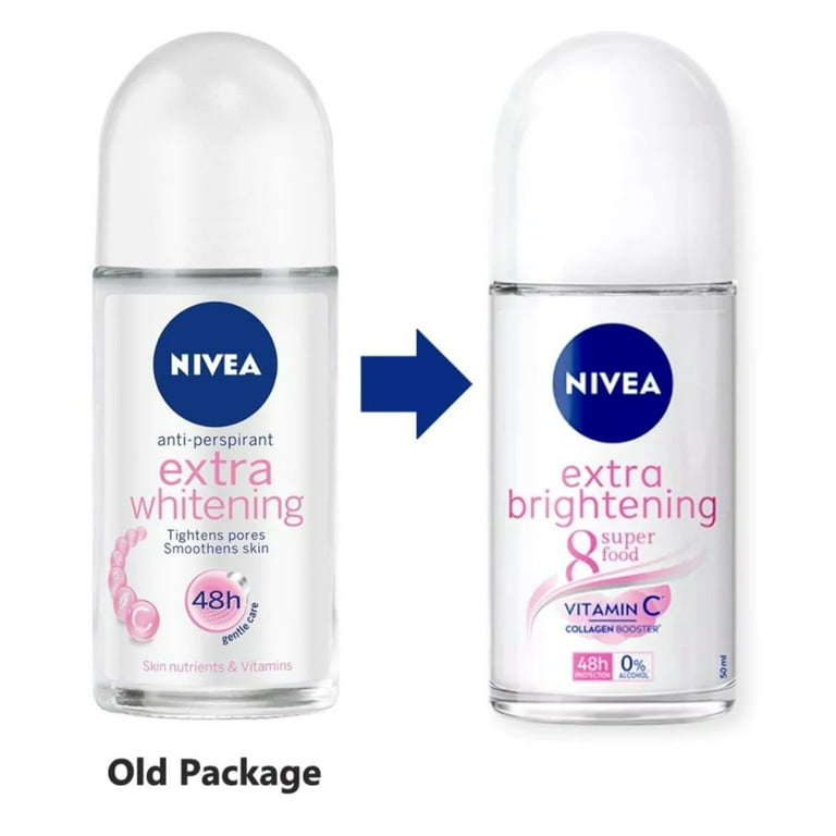 deodorant Nivea 10点セット25ml Nivea Antiperspirant Whitening 50ml Natural Roll On Deodorant for