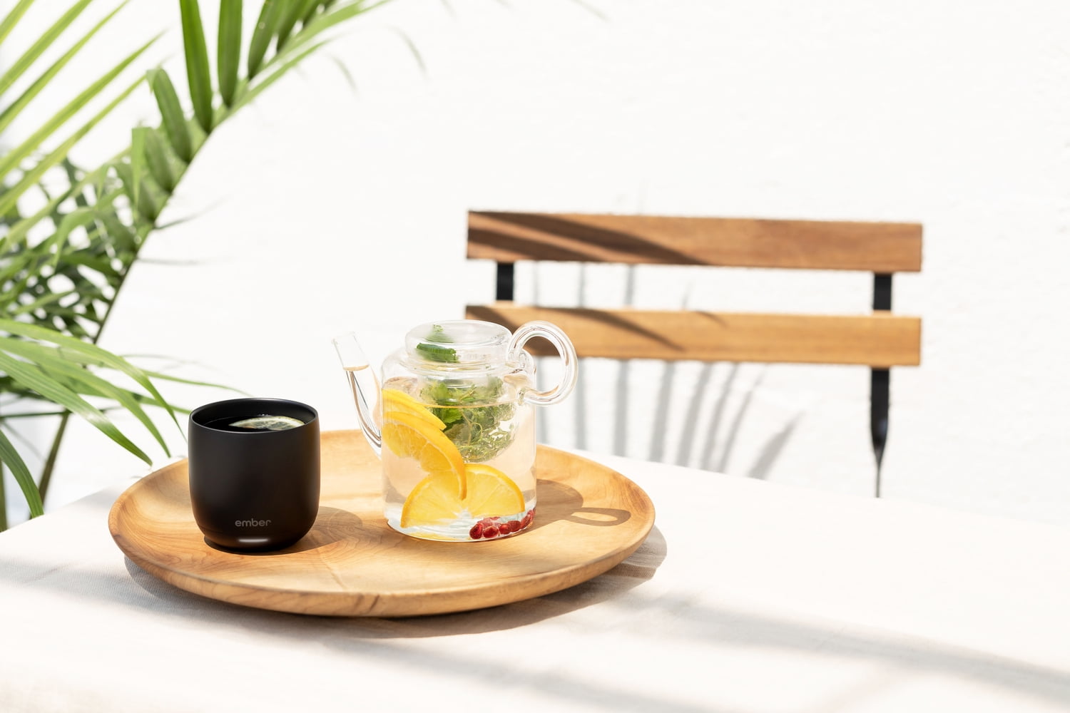 Ember Temperature Control Smart Cup, 6 oz, Black, Up To 1.5-hr Battery Life - App Controlled Heated Cup - Improved Design