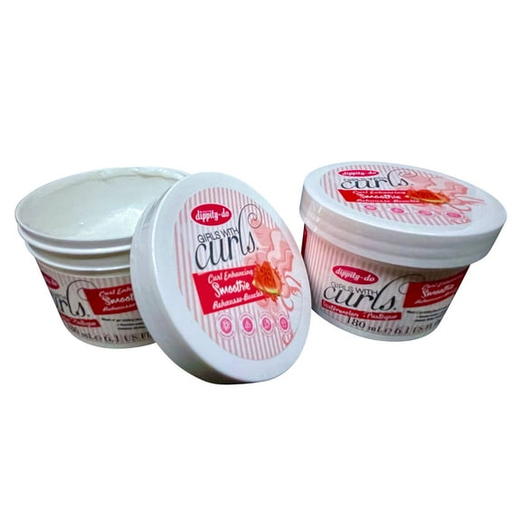 Dippity Do Girls with Curls Curl Enhancing Smoothie 6.1 oz Pack of 2