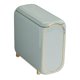 thumbnail image 1 of Cubo de basura estrecho, lavable, de gran capacidad, antideslizante, 10 l Verde, 1 of 9